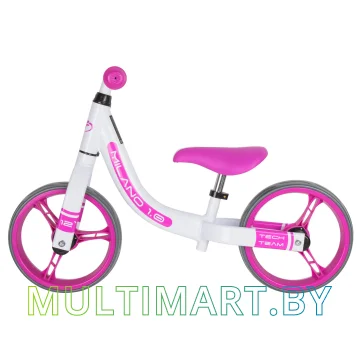 Беговел Tech Team Milano 1.0 2022 (белый/розовый) картинка 2